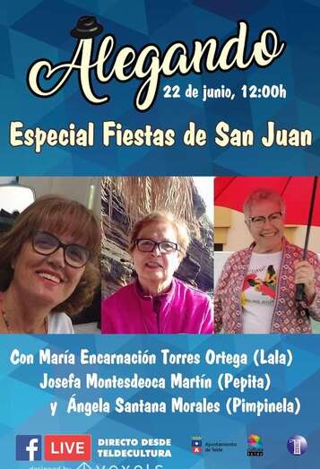 El próximo lunes 22 se llevará a cabo un â€˜alegandoâ€™ especial con motivo de la tradicional noche de San Juan (Foto TA)